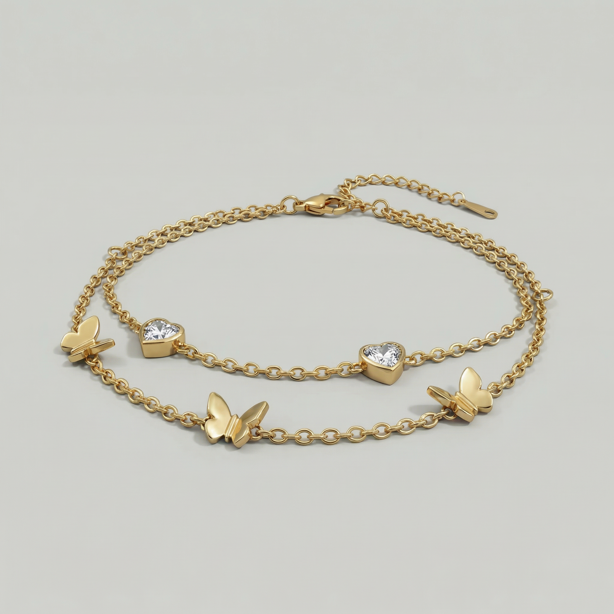 The Butterfly Has Heart Bracelet