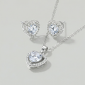 The Radiant Heart Necklace Set