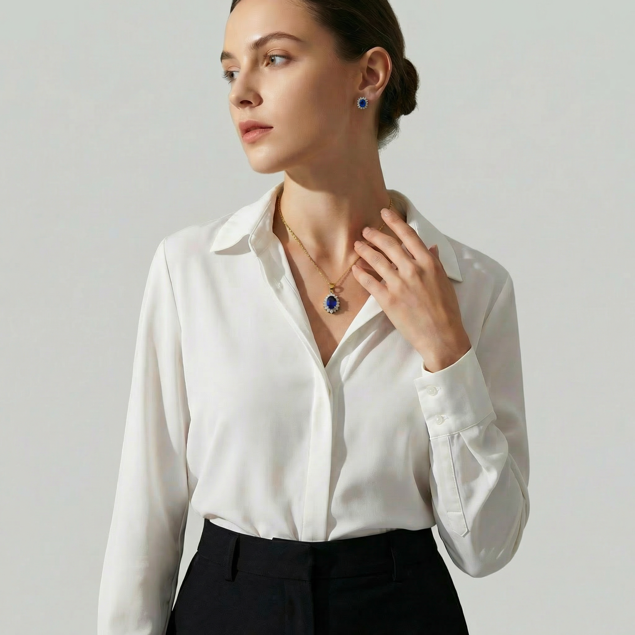 The Royal Sapphire Necklace Set