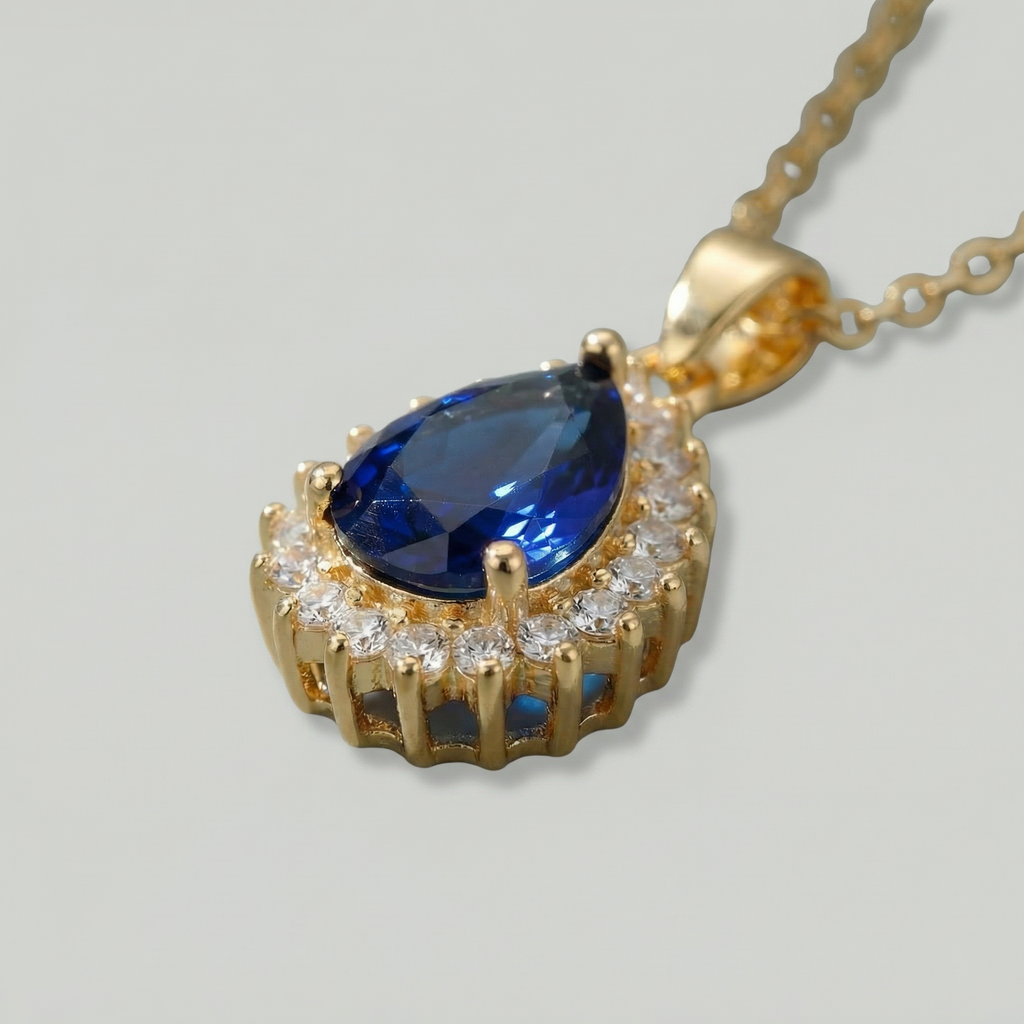 The Midnight Sapphire Necklace Set