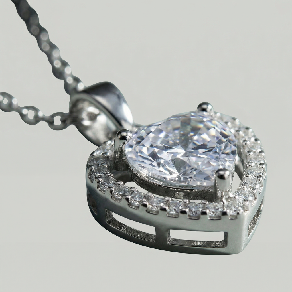 The Radiant Heart Necklace Set